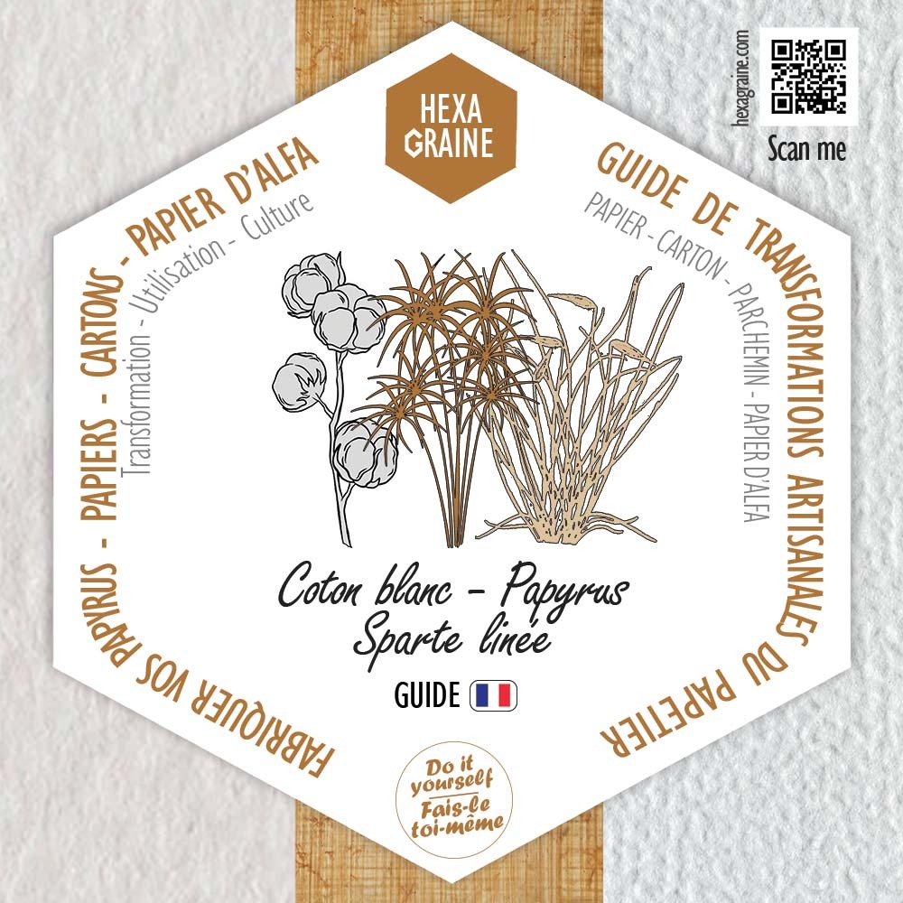 Coffret de semences papetier papiers carton parchemin