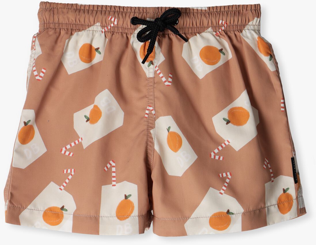 DAILY BRAT roze daily brat  drizzle juice swim shorts