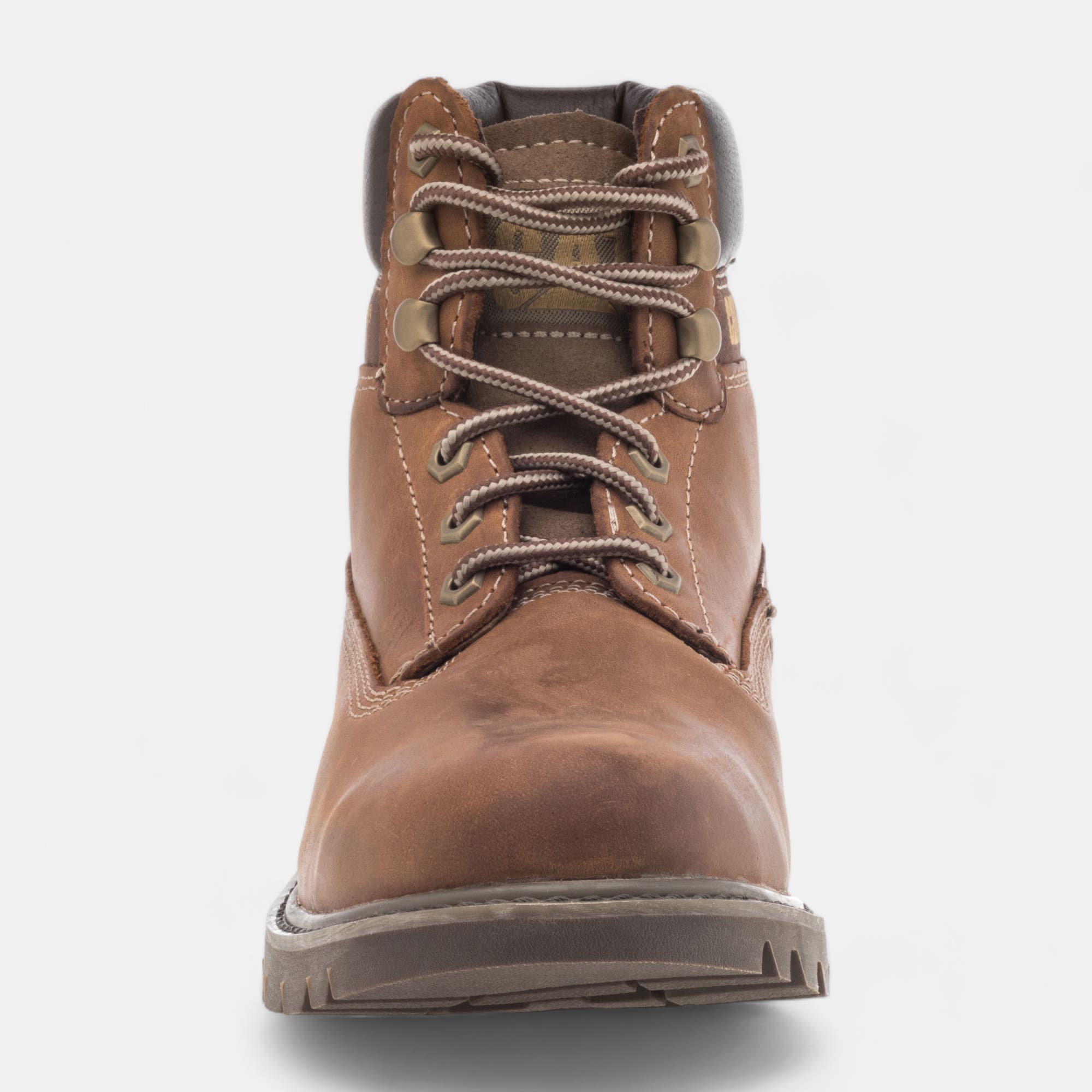 Boots Homme en cuir camel
