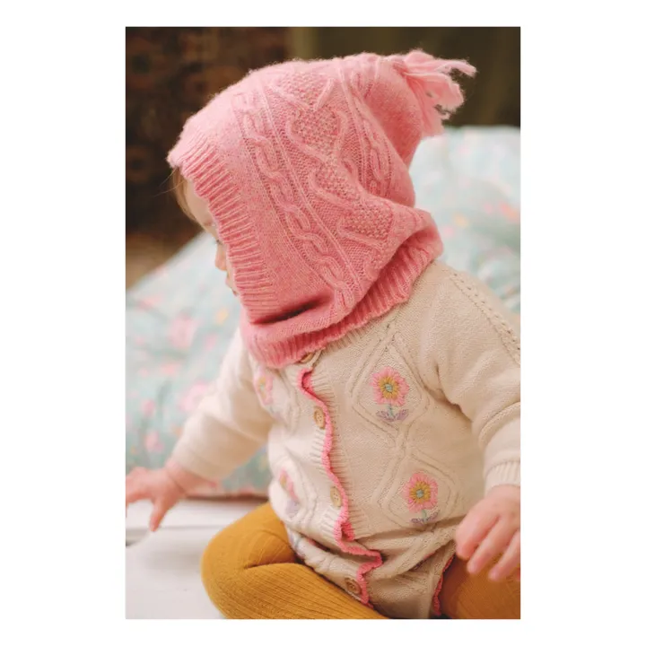Louise Misha Barboteuse Coton et Cachemire Myosette | Ecru