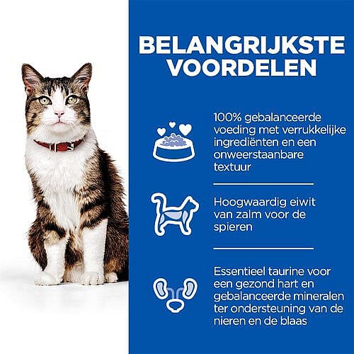 Hill's Science Plan Culinary Creations Adult Kattenvoer met Zalm & Wortels 10 kg | 13234.1