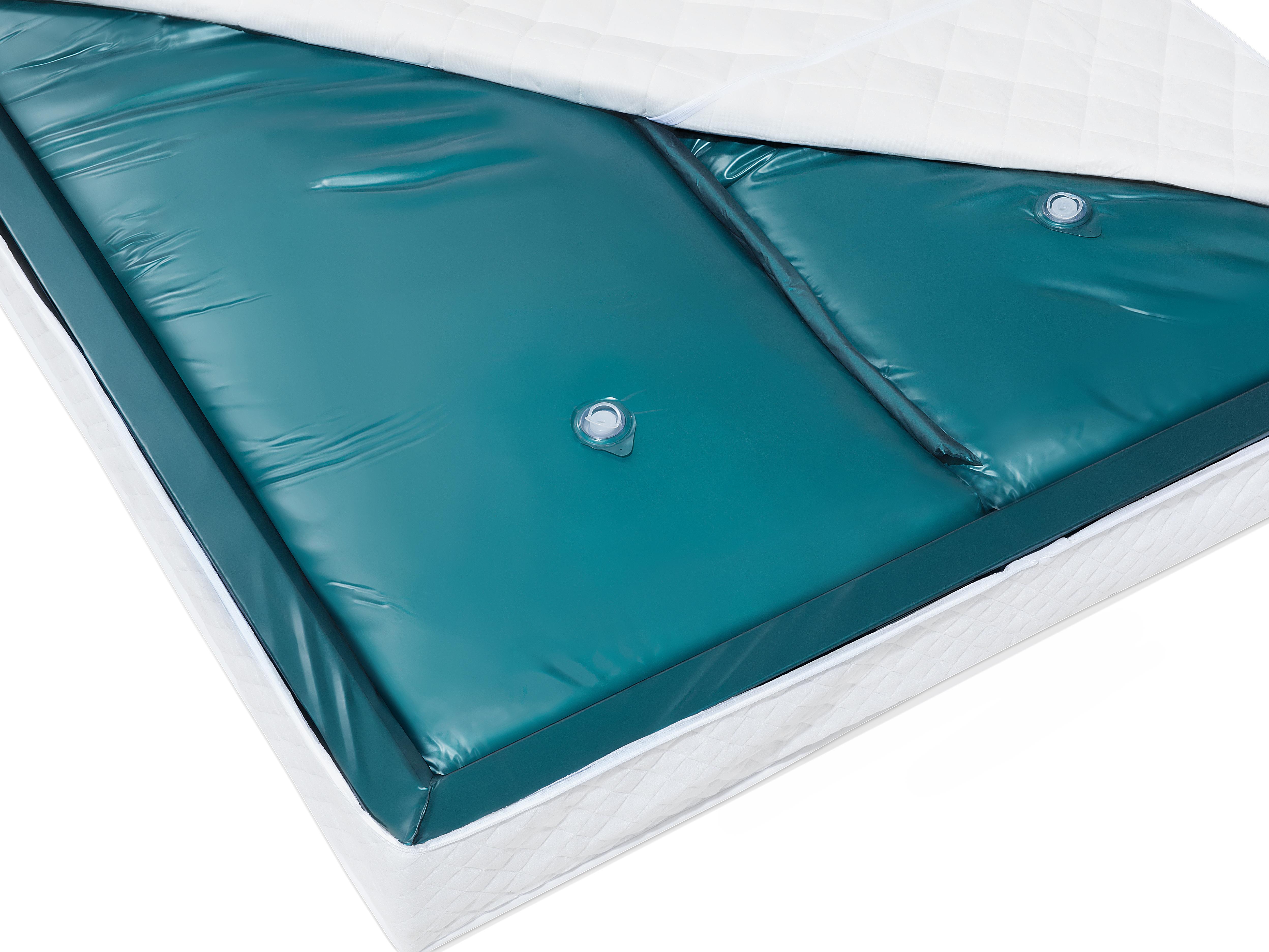 Waterbed Kunstleer ZEN 180 x 200 cm Natuurlijk essenhout