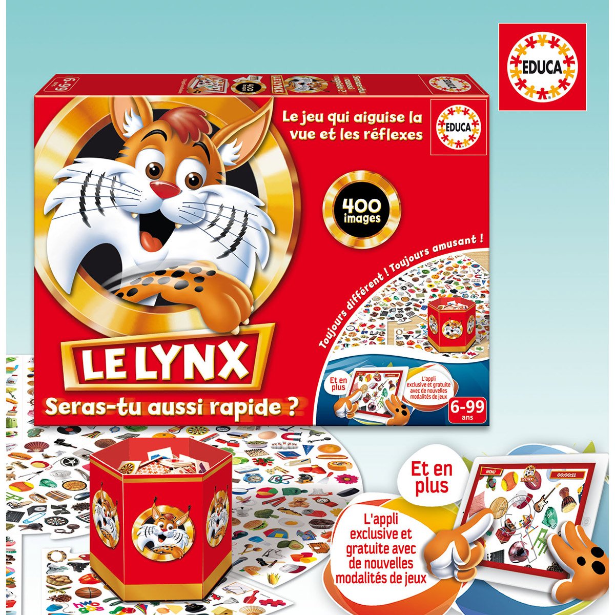 Jeu éducatif - Le Lynx avec application
