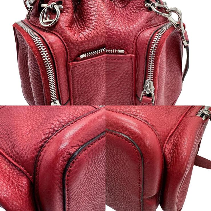 Fendi Vintage Fendi Shoulder Bag Red