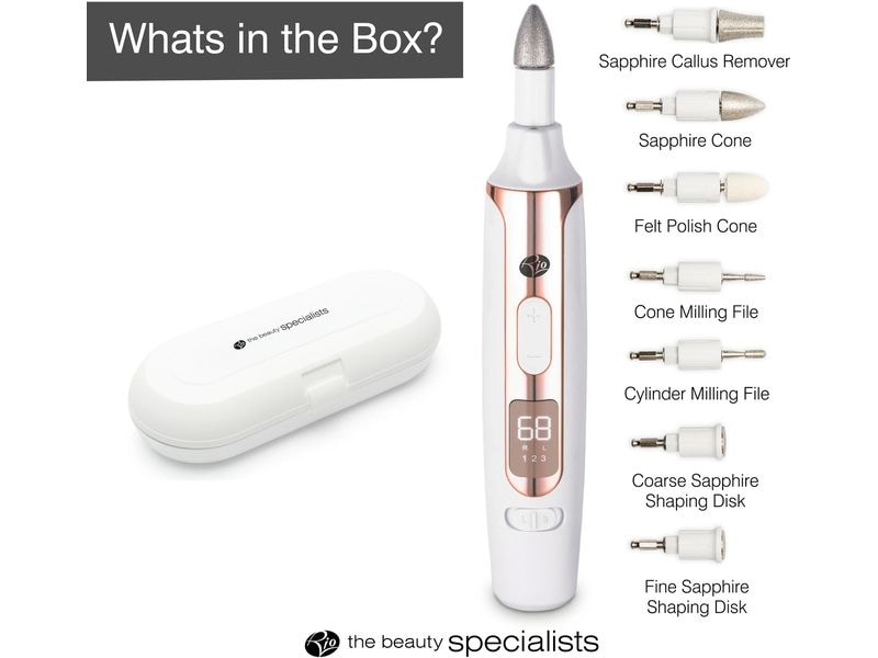 Rio Nagelpflege-Set Precision Pro Electric Nail File Nagelpflegegerät