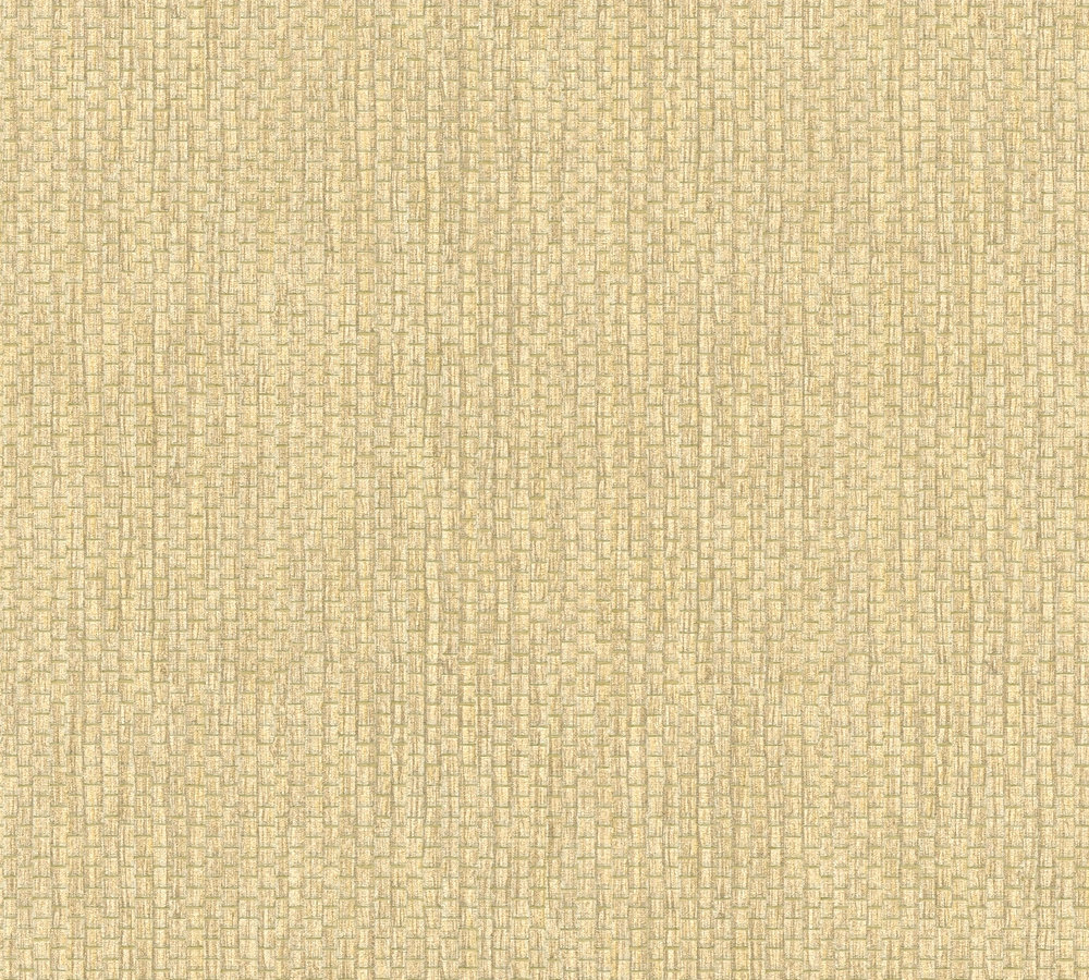 A.S. Creation Vliestapete - beige - Gewebe - 10 Meter