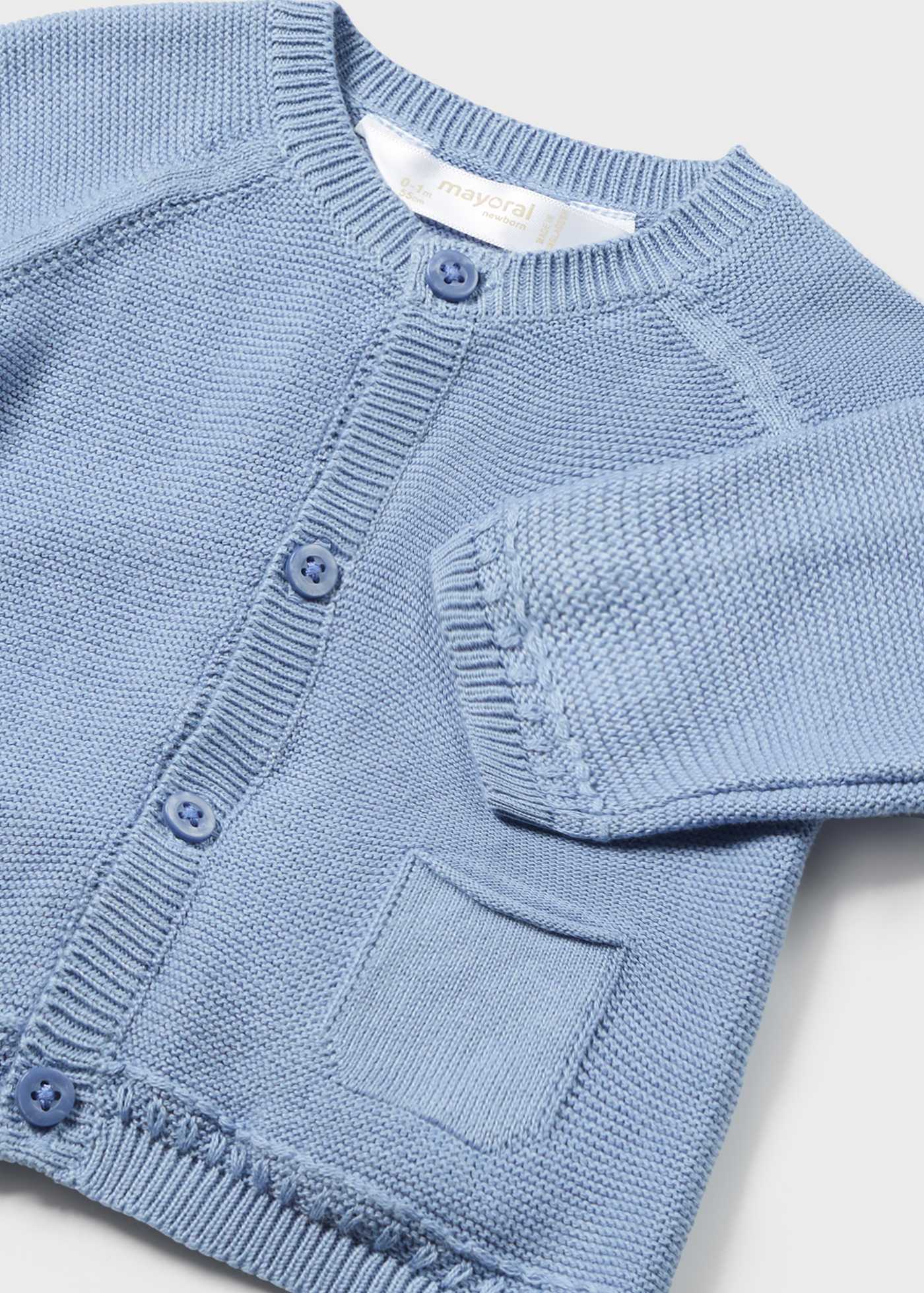 Casaquinho Capri Better Cotton para Recém-Nascidos