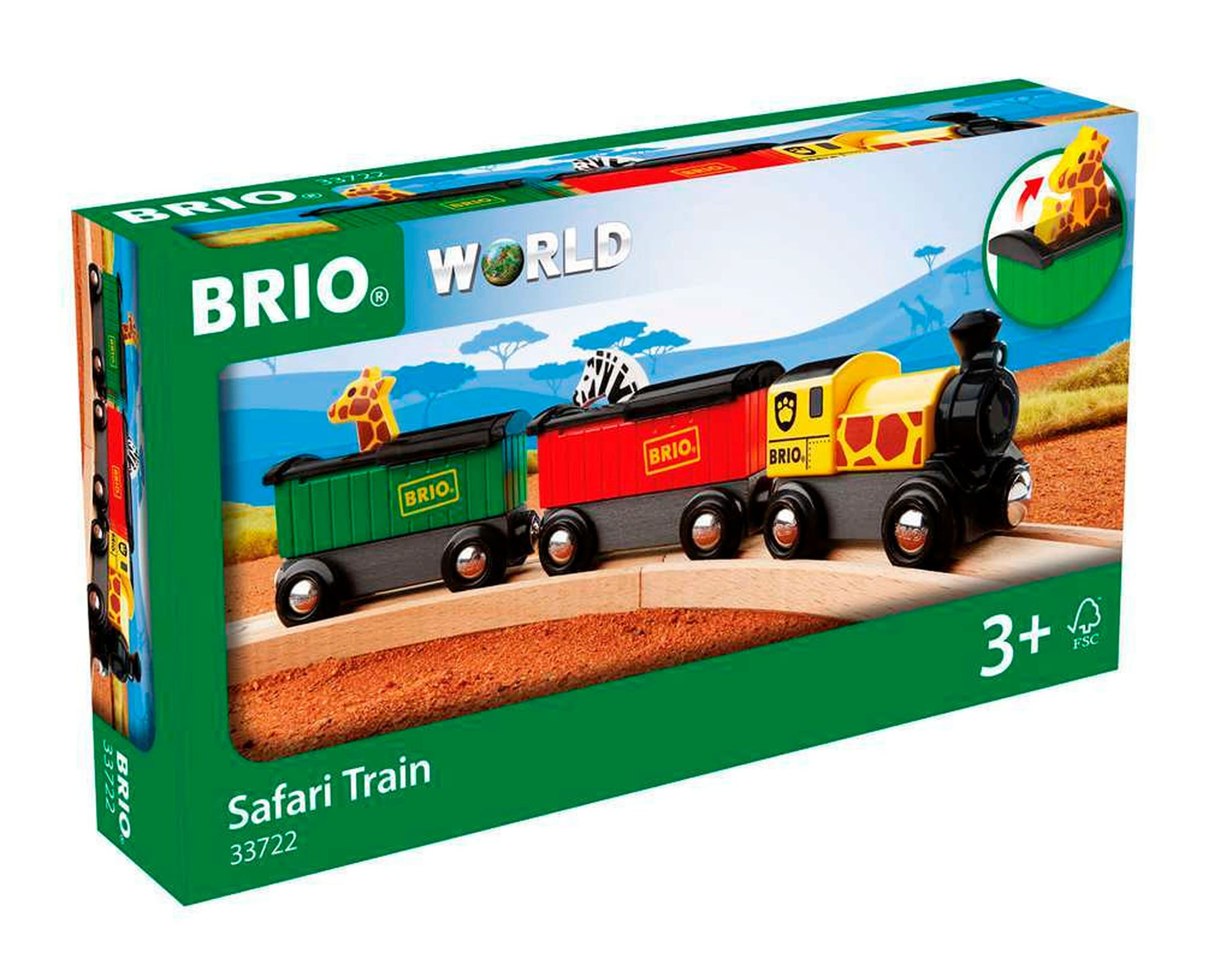 BRIO Safari-Zug