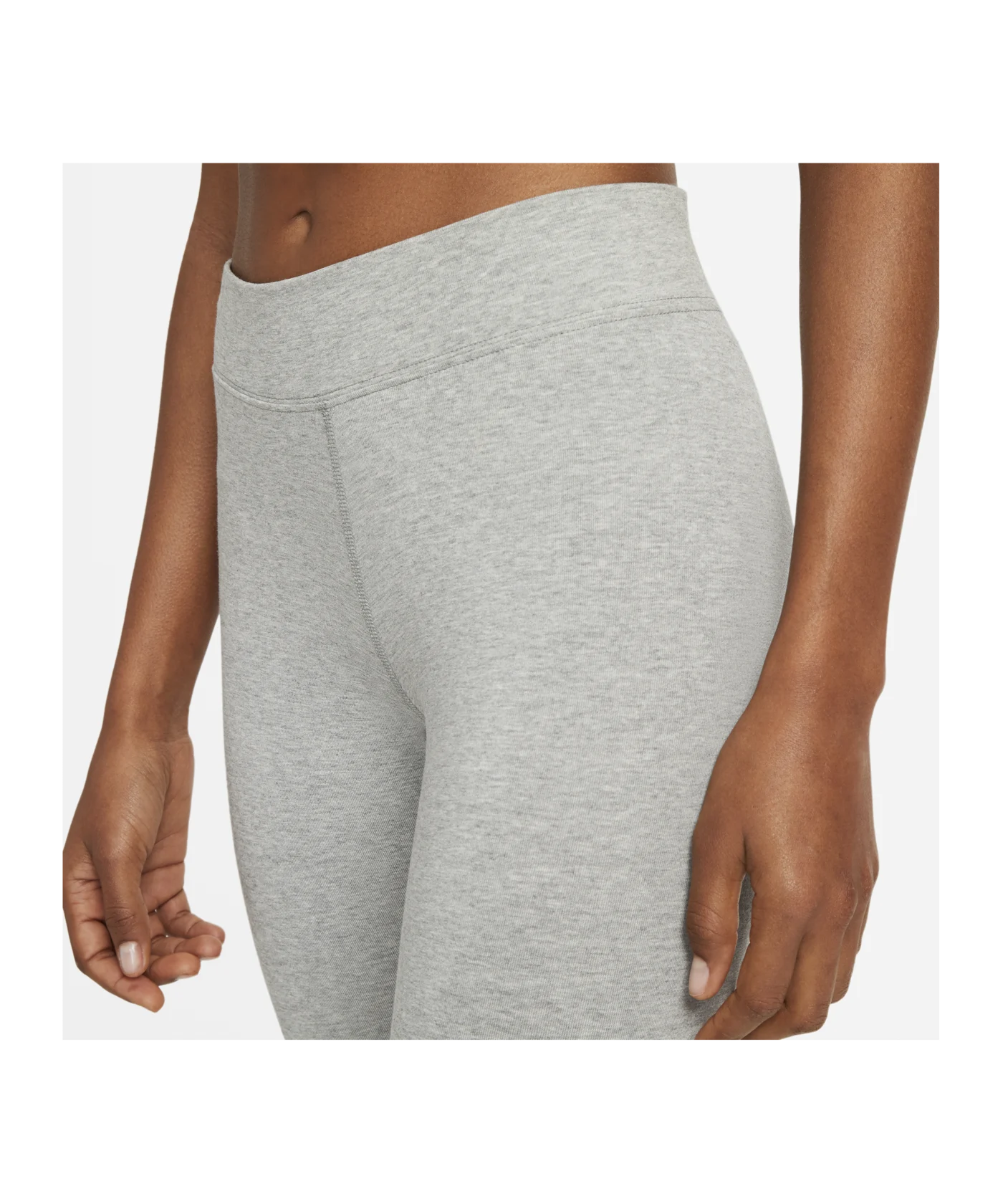 Nike Essentials 7/8 Leggings Damen Grau Weiss F063