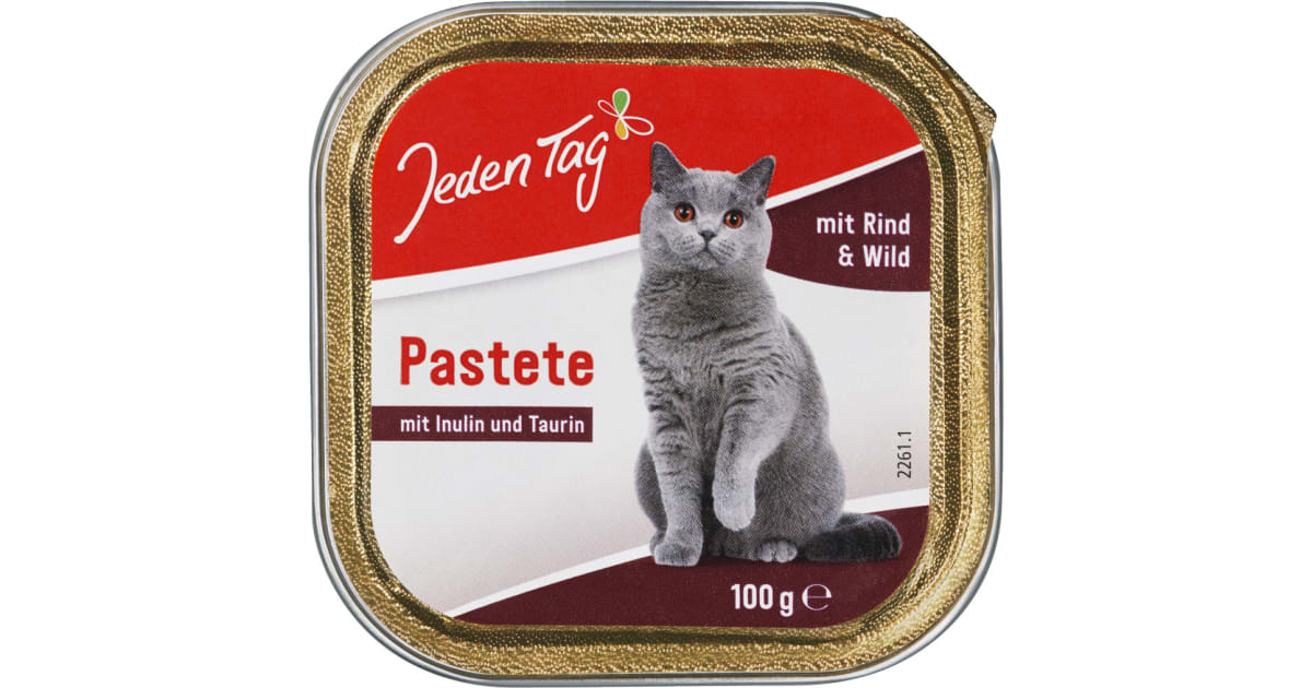 Jeden Tag Feine Pastete mit Rind & Wild