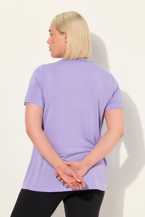 Funktionsshirt, antibakteriell, V-Ausschnitt, Halbarm
