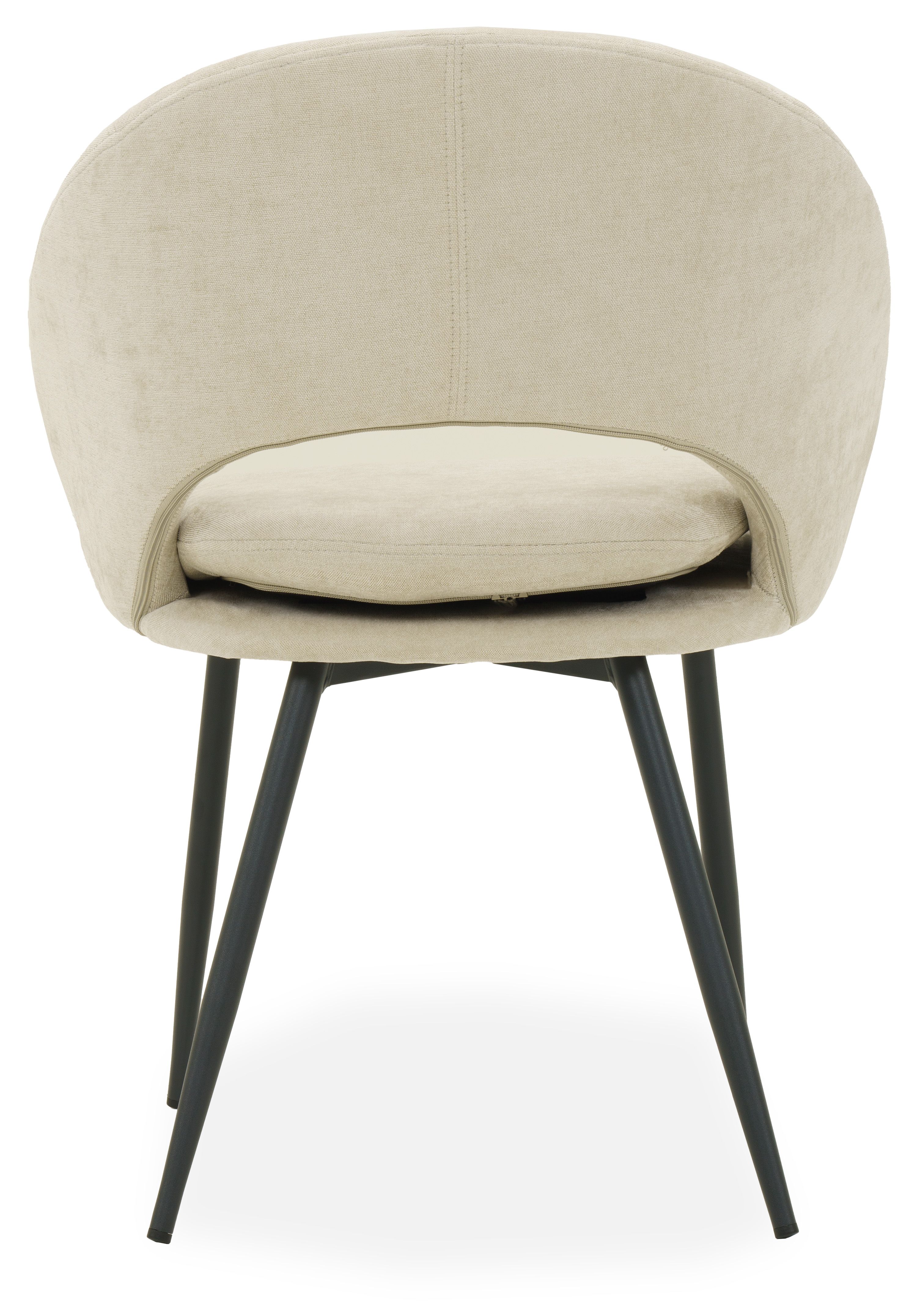 Eetkamerstoel Maloy 24 Naturel Saga B62 x D55 x H80 cm