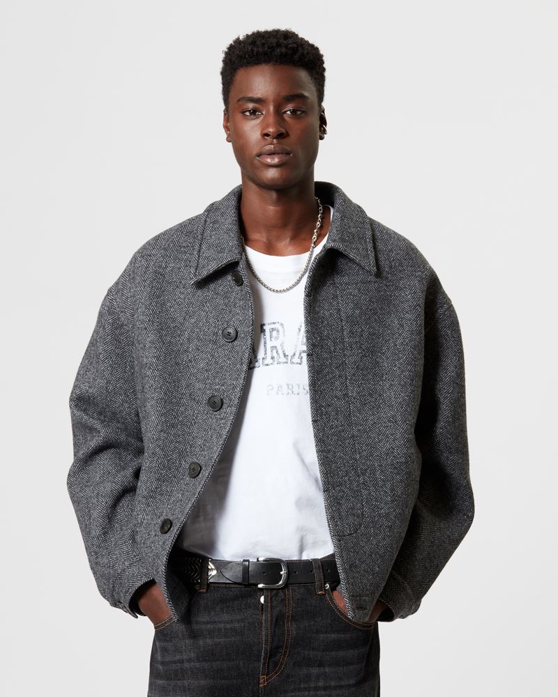 MANTEAU EN LAINE SIMON