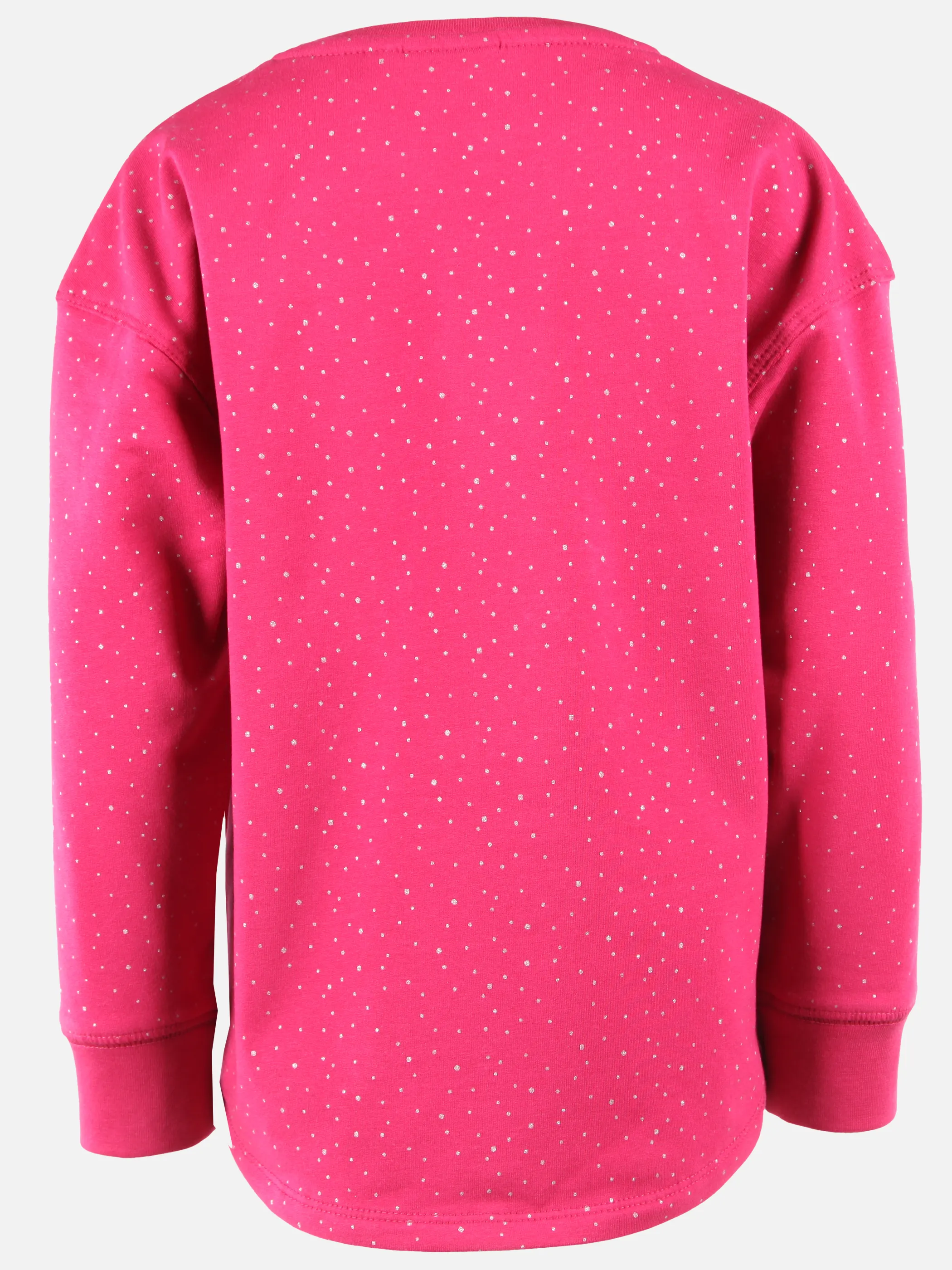 Mädchen Sweatshirt mit Paillettenmotiv und Stickerei