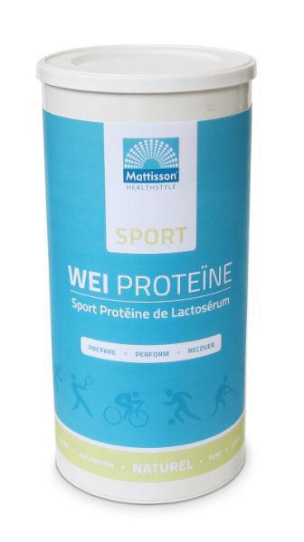 Mattisson Wei Proteine Concentraat Sport Naturel 450g