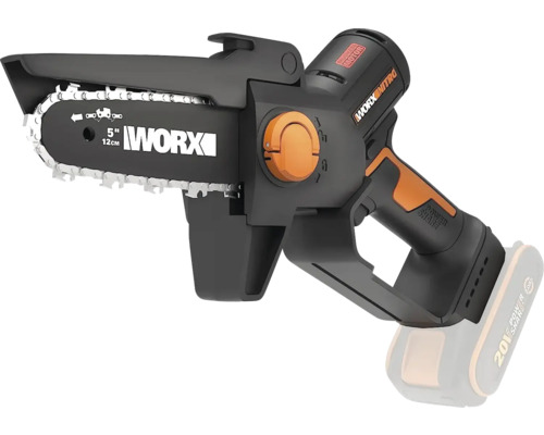WORX NITRO WG325E.9 20V snoerloze snoeizaag/minikettingzaag/boomsnoeier + GRATIS bonusartikel: 20V accu WA3644 (4,0Ah)