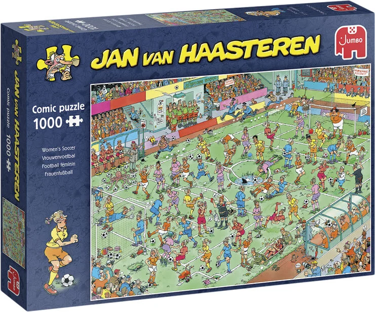 Jan Van Haasteren puslespil JvH Womens Soccer