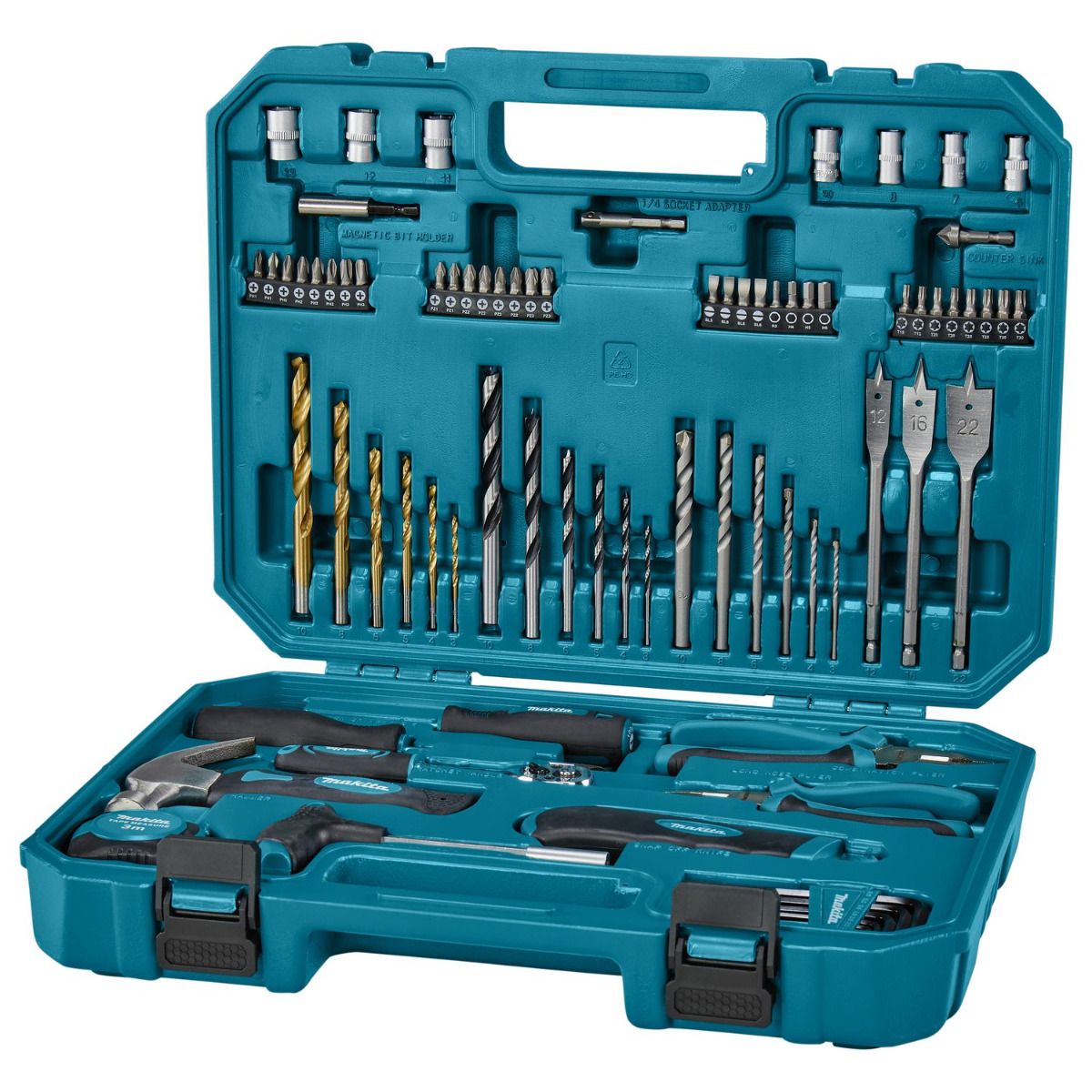 Makita E-15104 Handgereedschapsset 80-delig in koffer