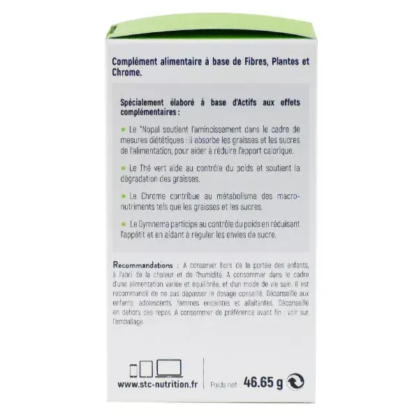 STC Nutrition Limite de Gordura e Açúcar: 90 cápsulas