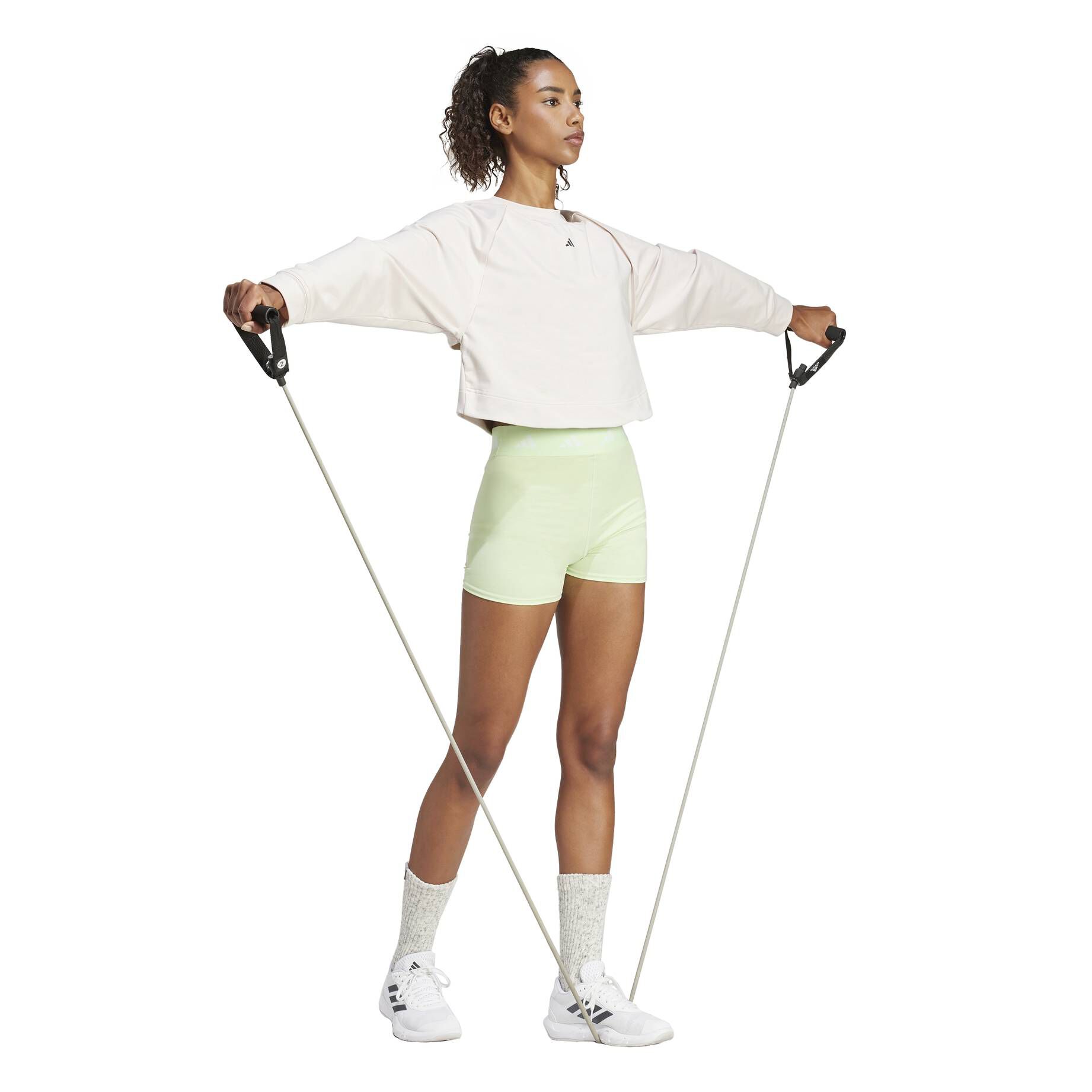 adidas Performance| Damen Sweatshirt ADIDASPERFORMENCE POWER COVER UP