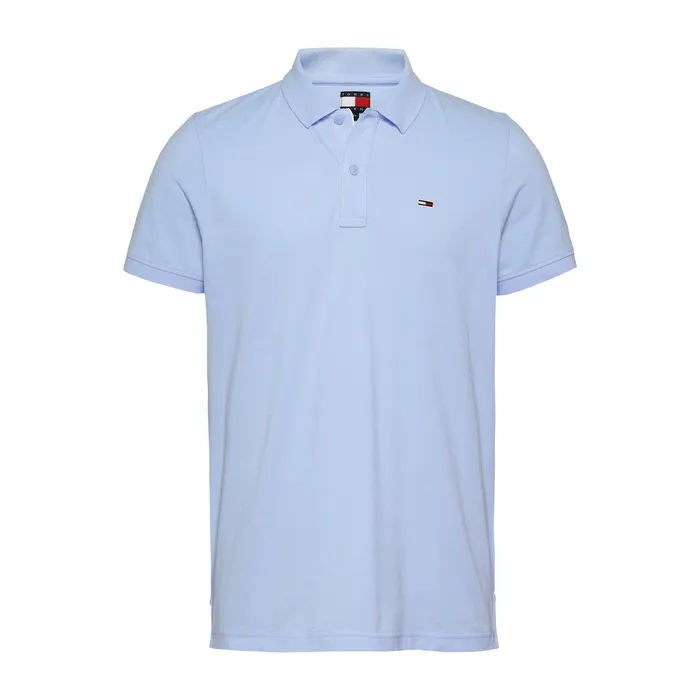 Tommy Hilfiger Slim Placket Flag Polo Heren