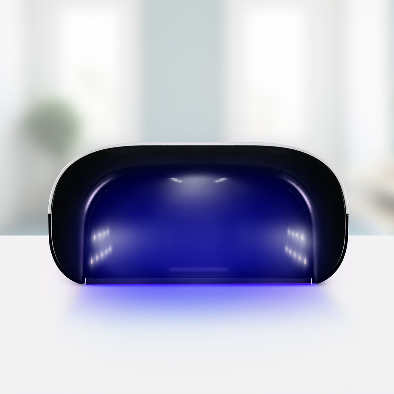 Yoghi Lampe à Ongles LED UV blanc/gris/noir - 42x34x23 cm
