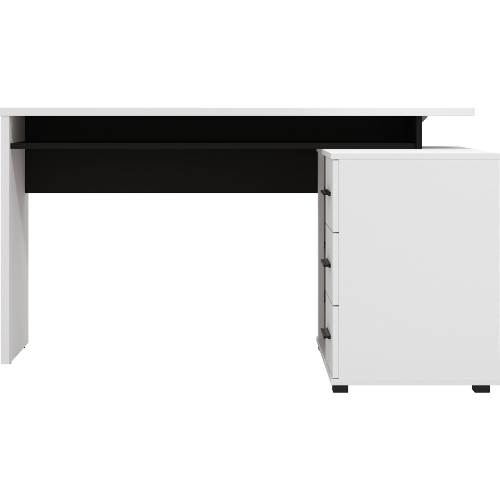 Schreibtisch Arhimed Dekor weiss 137,5 x 75 x 101,5 cm