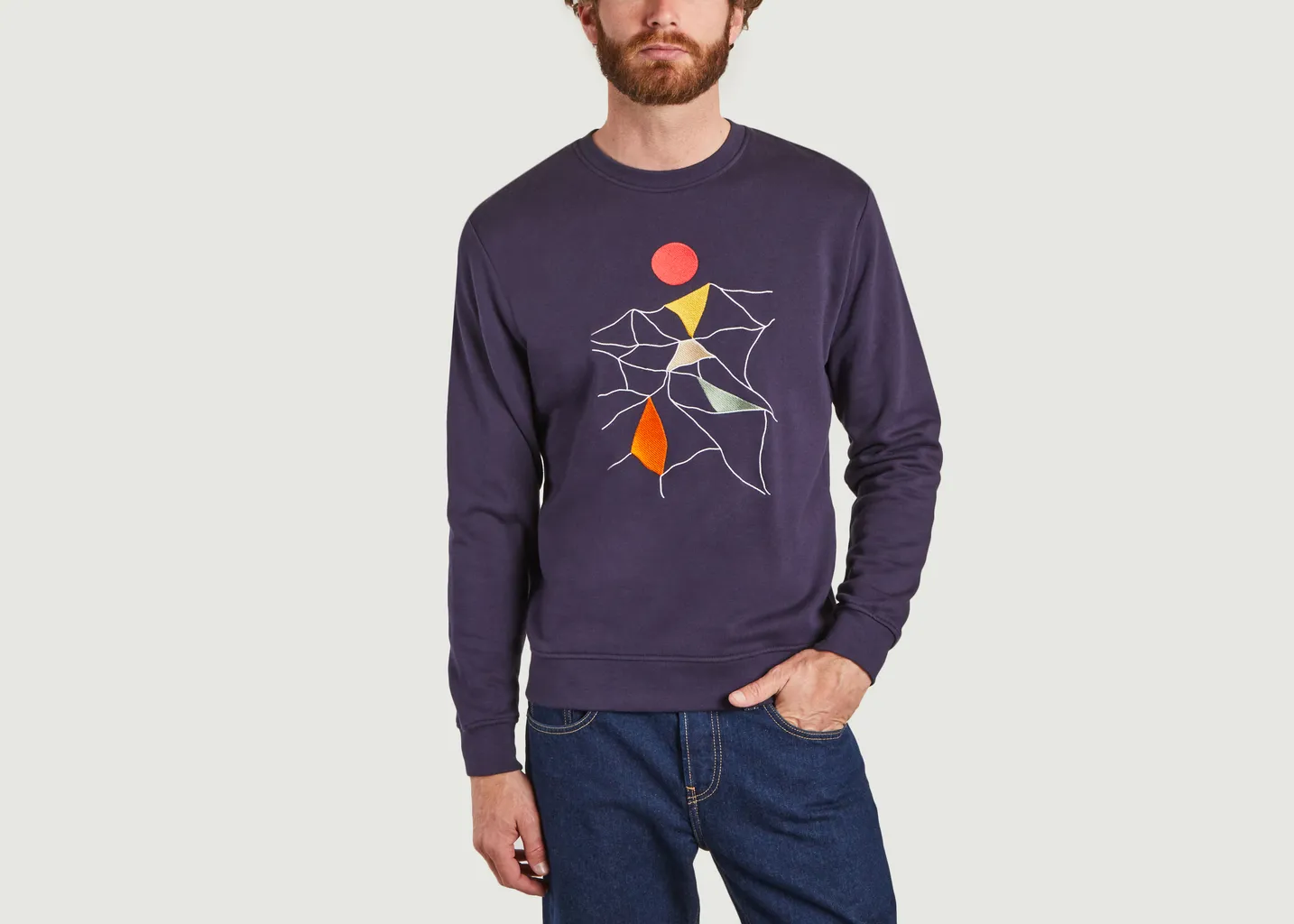 Sweatshirt brodé Massif Olow x Alessandra Weber Olow