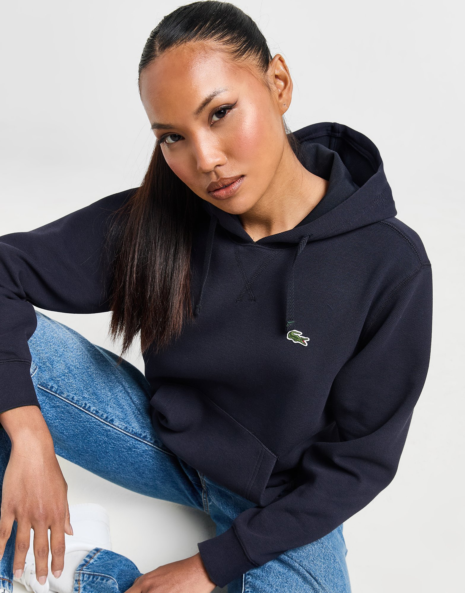 Lacoste Sweat à Capuche Logo Femme