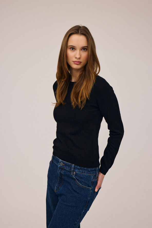Magasin du Nord Collection Myrna 1 RWS Strik Lambswool Black