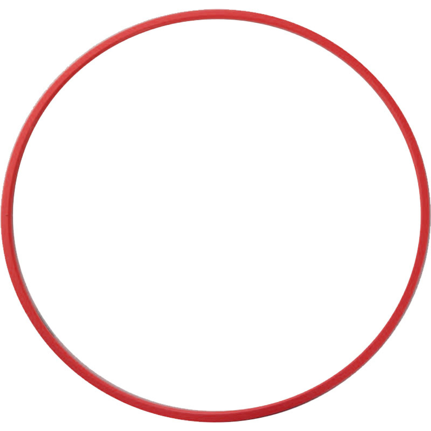 Hoepel PVC 70 CM Rood