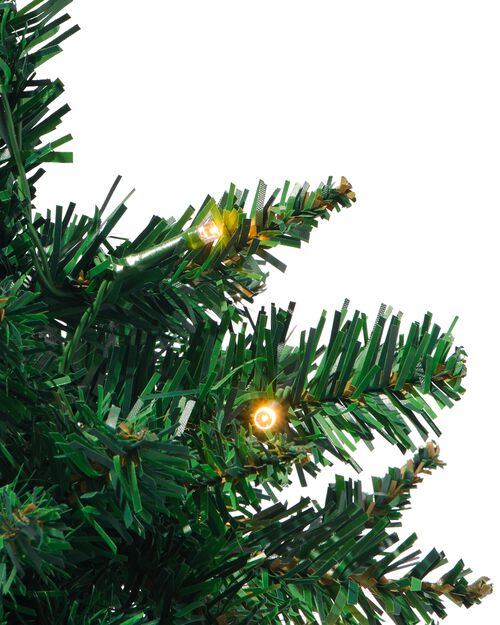 mini sapin de noël avec 15 ampoules LED Ø20x35