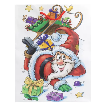 Idena Geschenktasche Santa M FSC-Mix