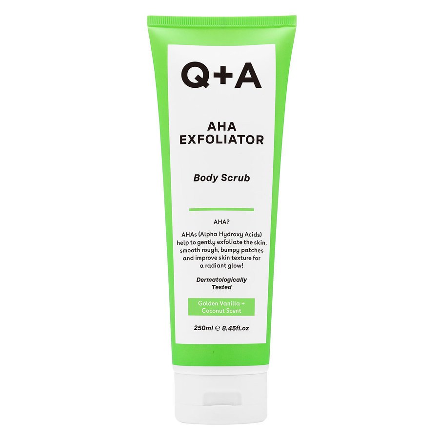 Q+A AHA Exfoliator Body Scrub 250ml