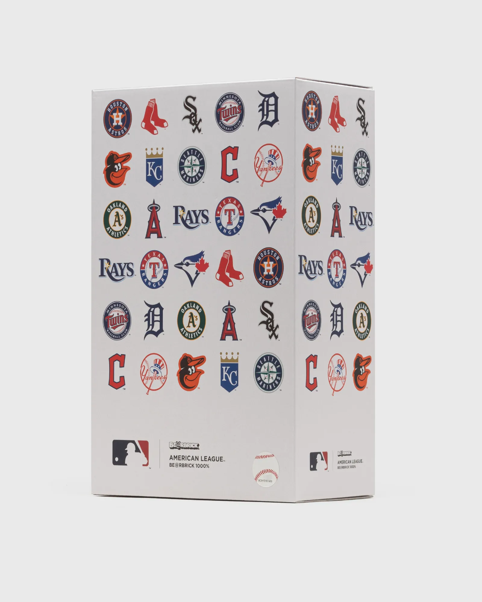 MEDICOM BEARBRICK 1000% MLB AMERICAN LEAGUE