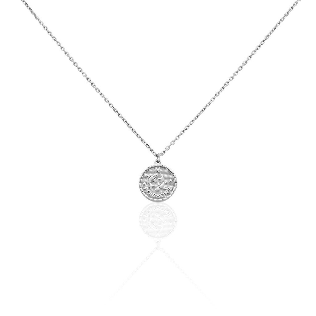 Collier Argent Blanc Hosni