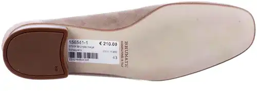 37604 Brunate beige - maat 43 instap beige - maat 43 Calandschoen