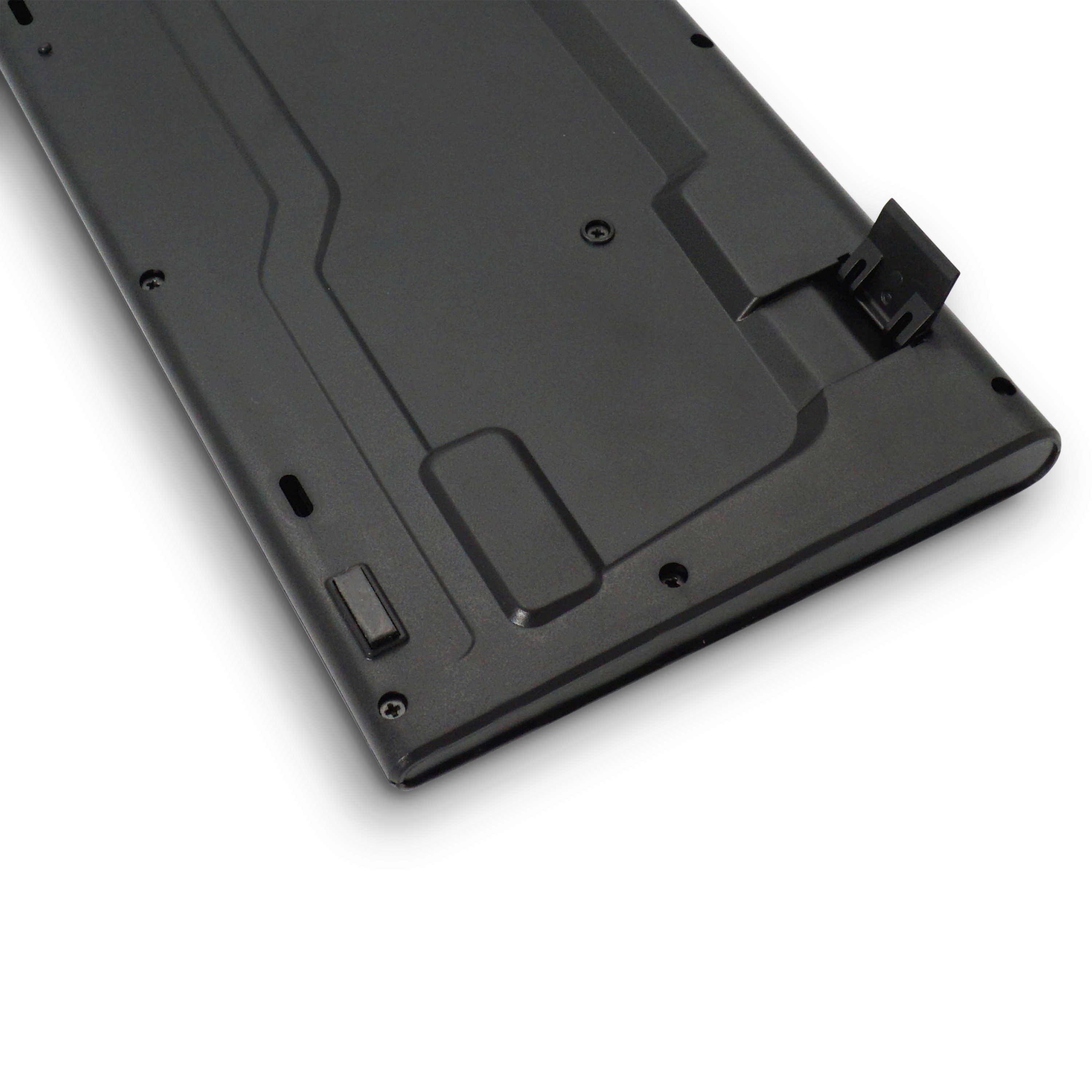 Universal USB Tastatur Keyboard CH Layout   Zahlenblock (QWERTZ) - Schwarz