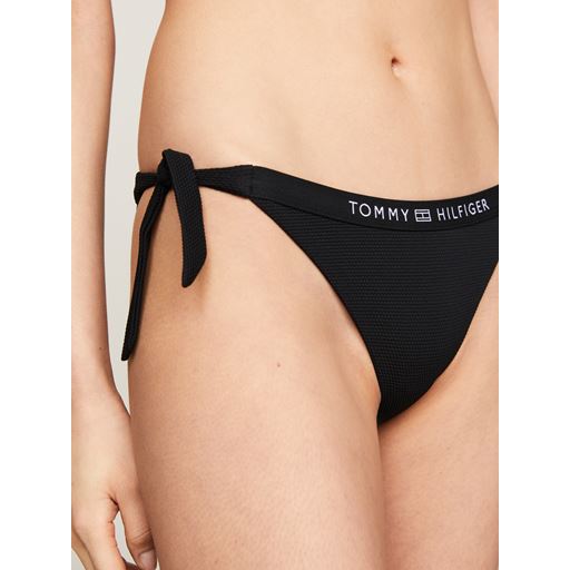 Tommy Hilfiger Side Tie Bikinitrusser, Black, M