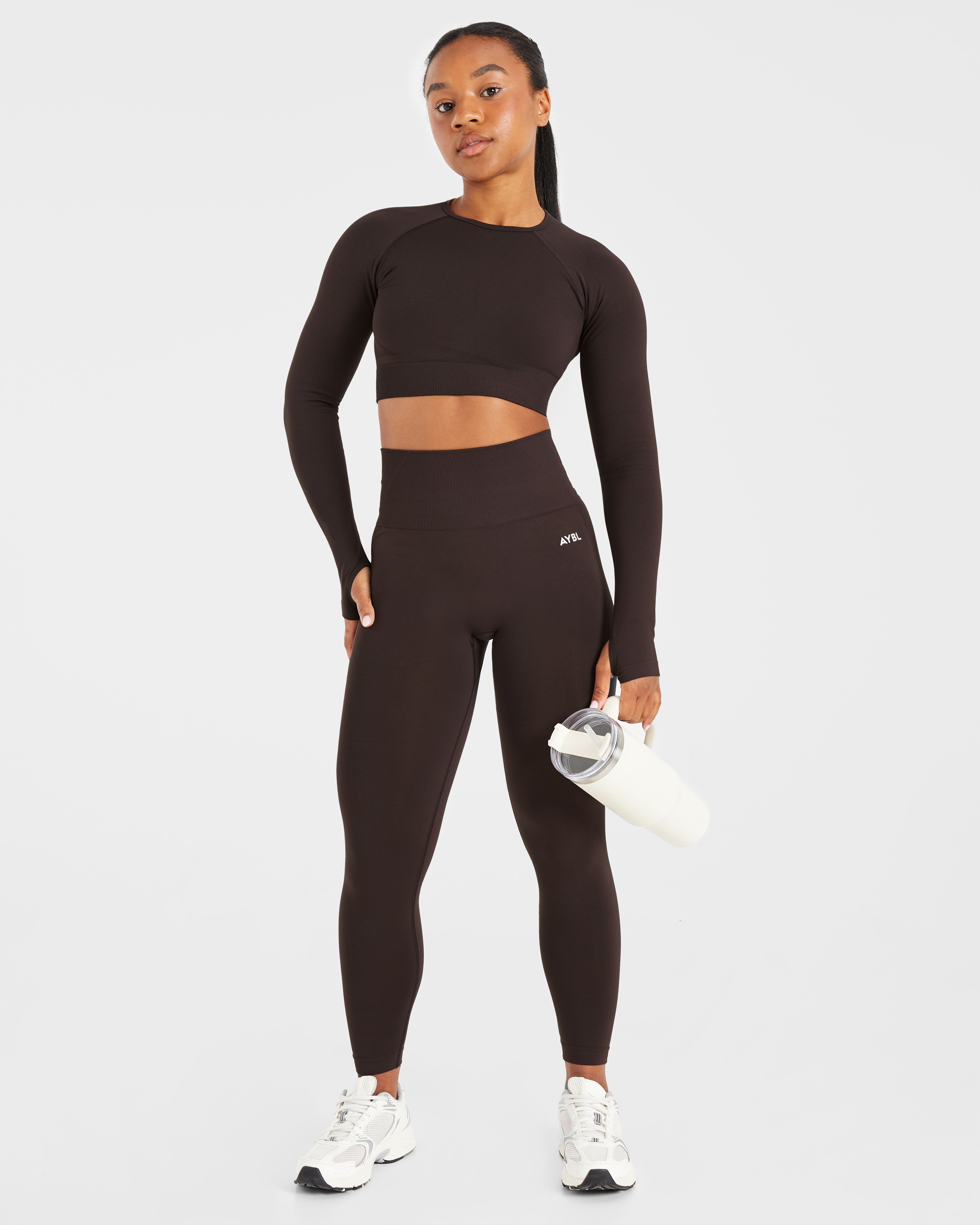 Empower Seamless Long Sleeve Crop Top