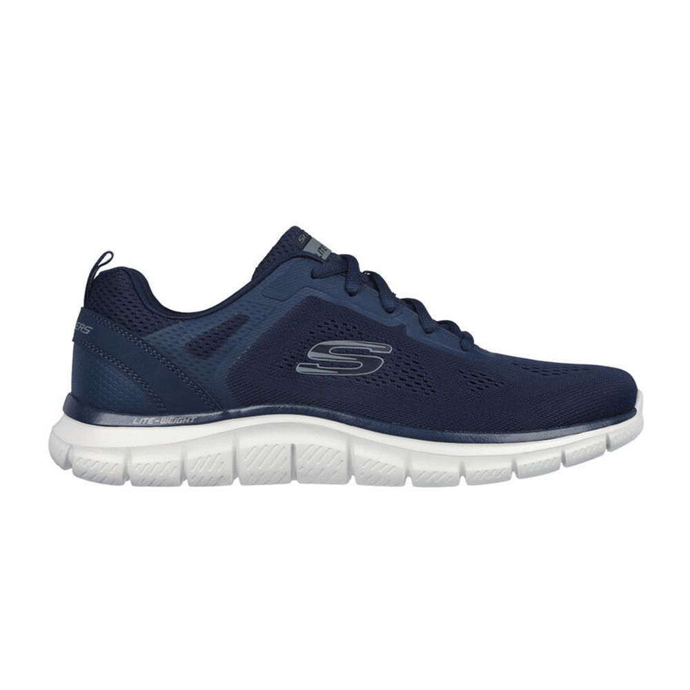Skechers TRACK BROADER - Chaussures training Homme navy