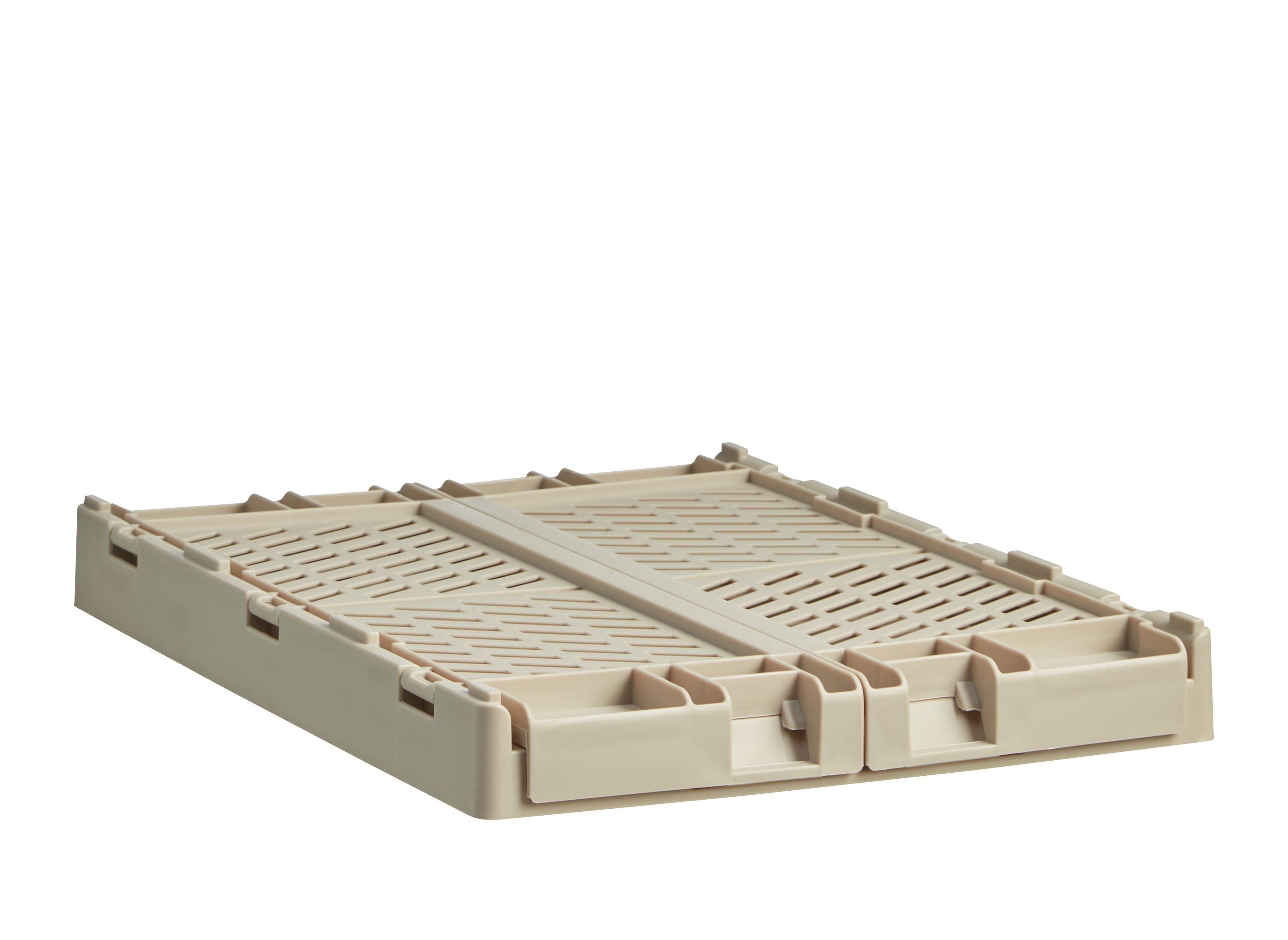FELIX L Klappbox - Taupe / B: 25.0 cm x T: 34.0 cm x H: 4.0 cm