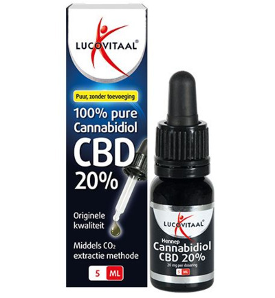 Lucovitaal CBD Olie 20% (5 ml)