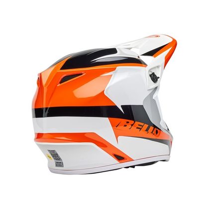Casque cross Bell MX-9 MIPS RIFT 2025 - Orange