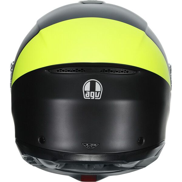 AGV - Casque Tourmodular Balance Noir Mat / Jaune fluo / Gris