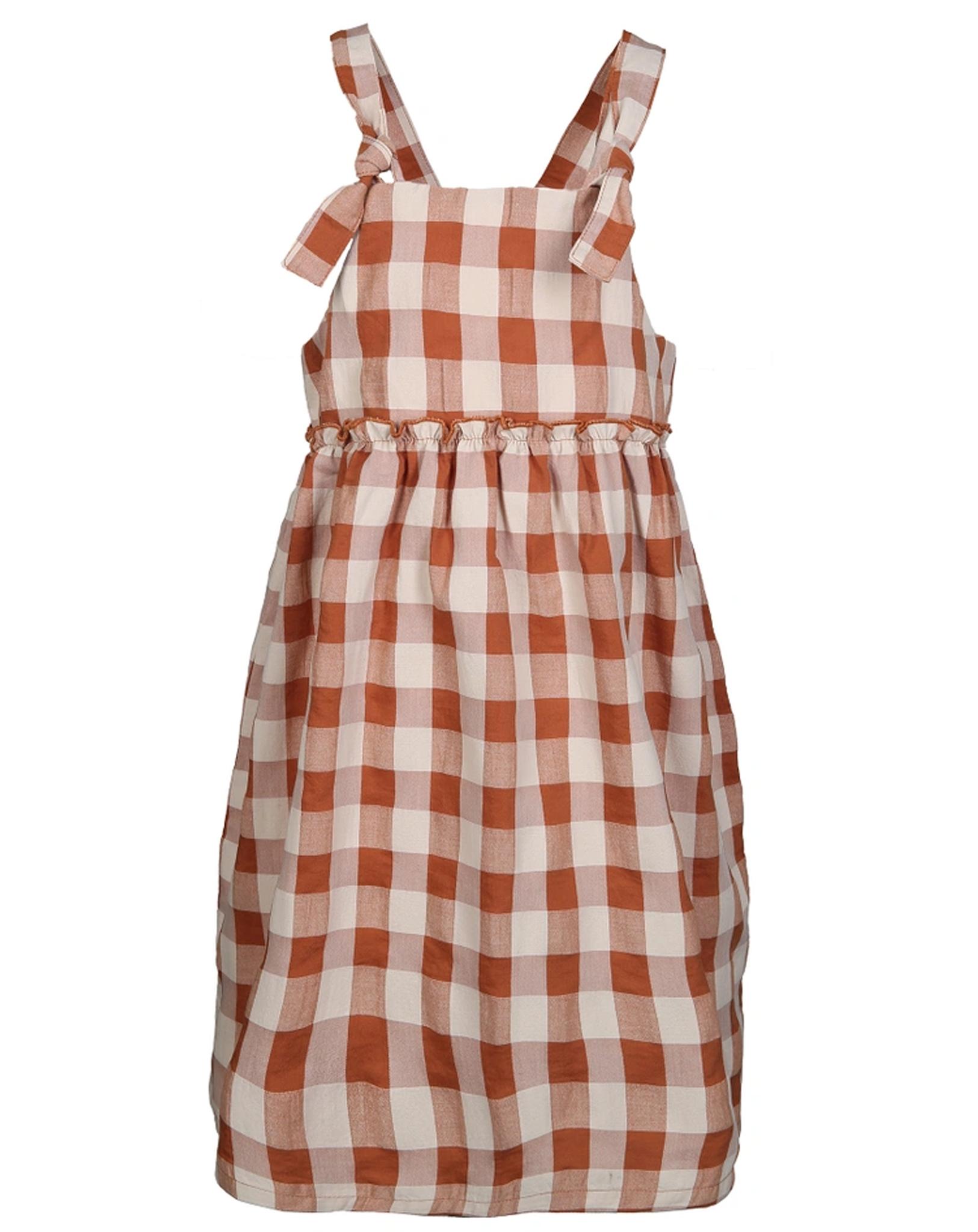 Latzkleid VICHY SCENT in weinrot