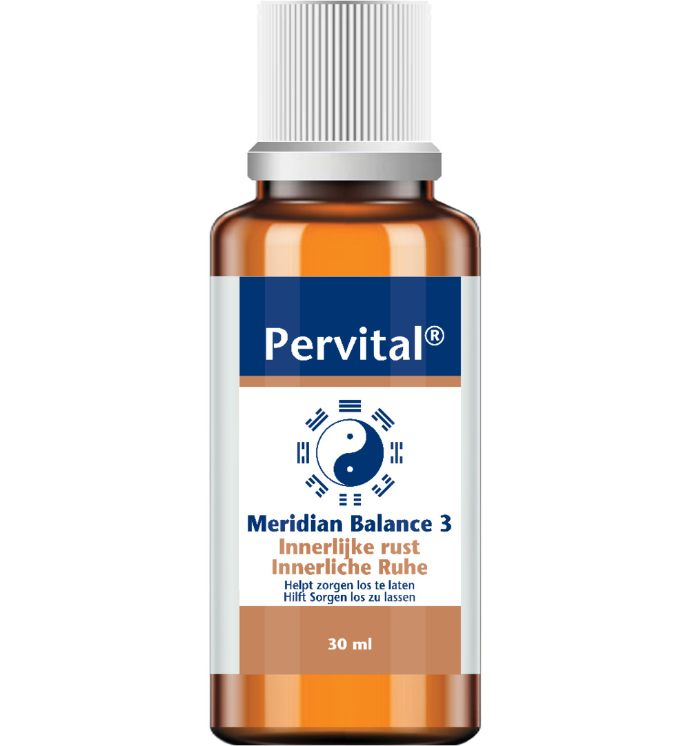 Pervital Meridian balance 3 innerlijke rust (30 ml)