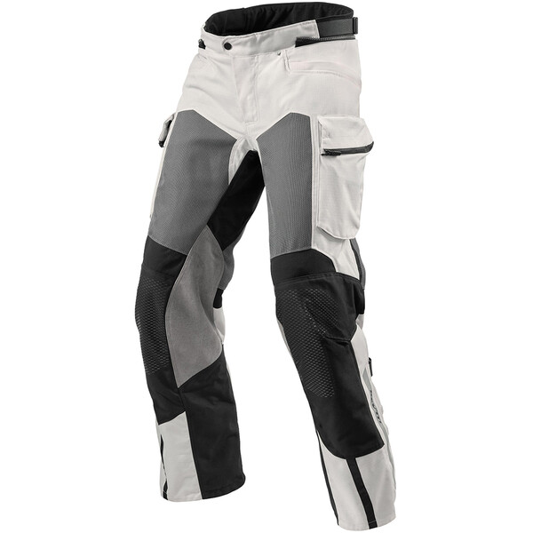 Rev'it - Pantalon Cayenne 2 - Court Gris Clair / Noir / Gris Foncé