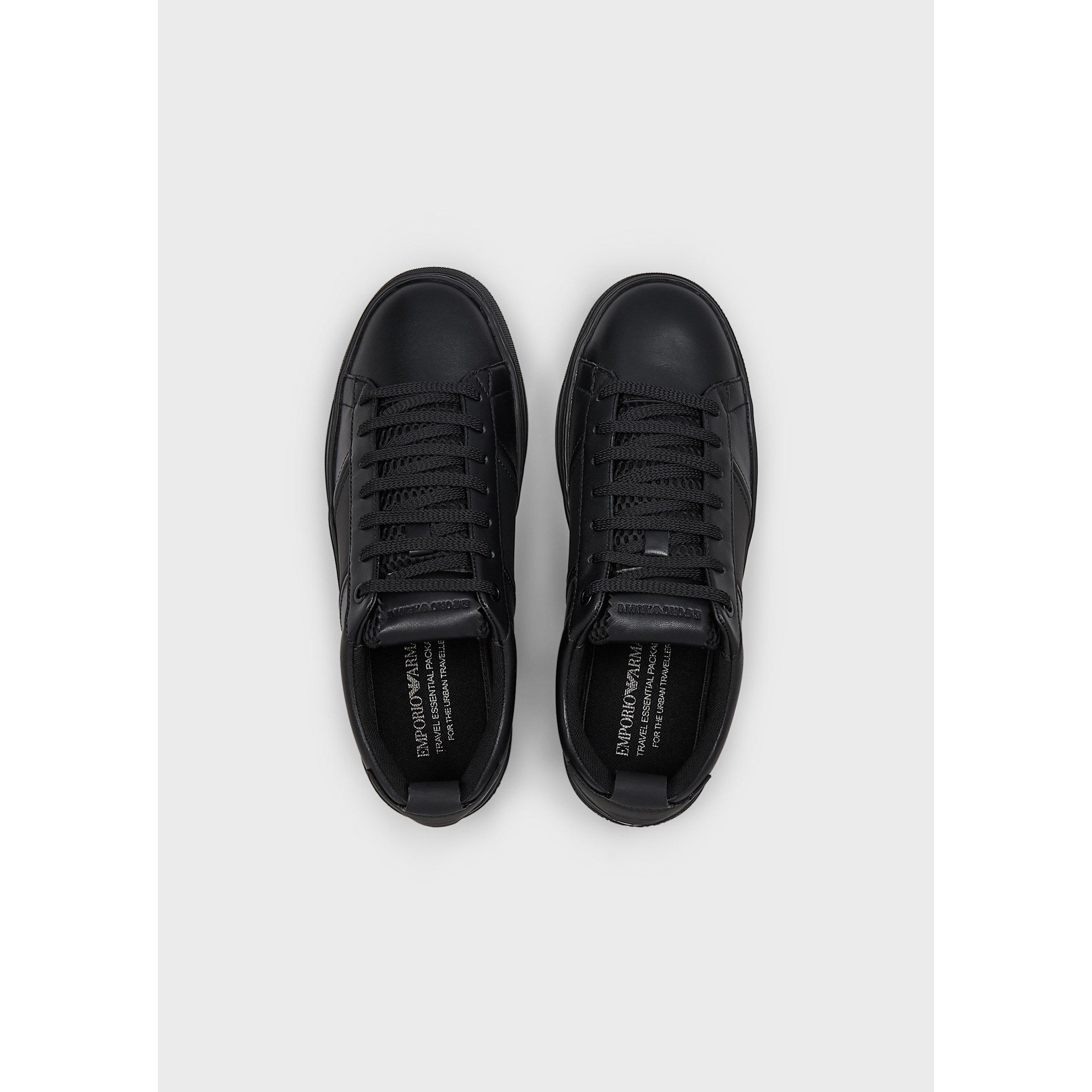 Emporio Armani Logo Trainers