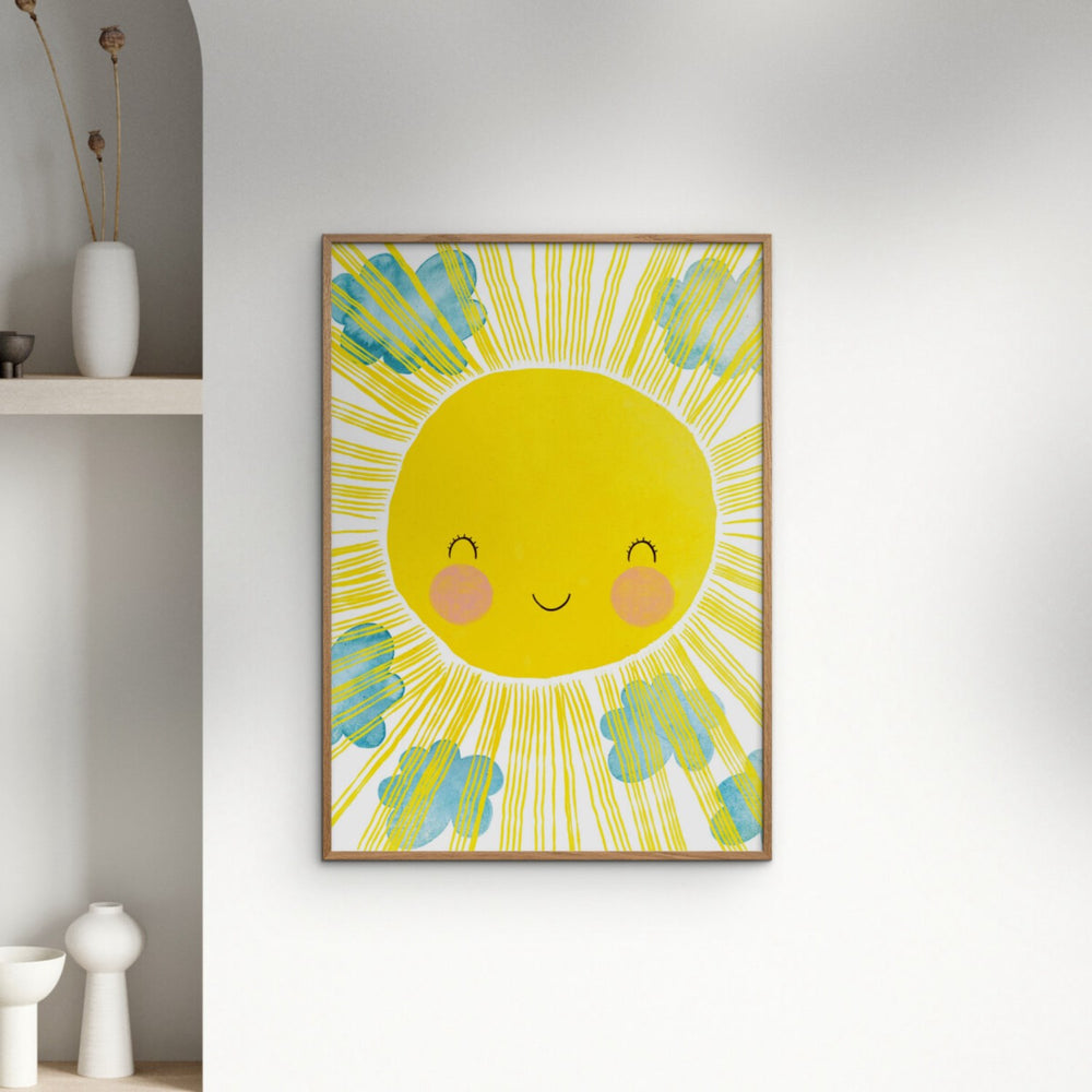 Køb Poster & Frame Treechild - Matahari